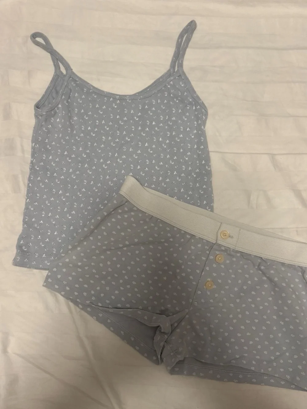 NWOT Matching Blue Floral PJ Set from Brandy Melville